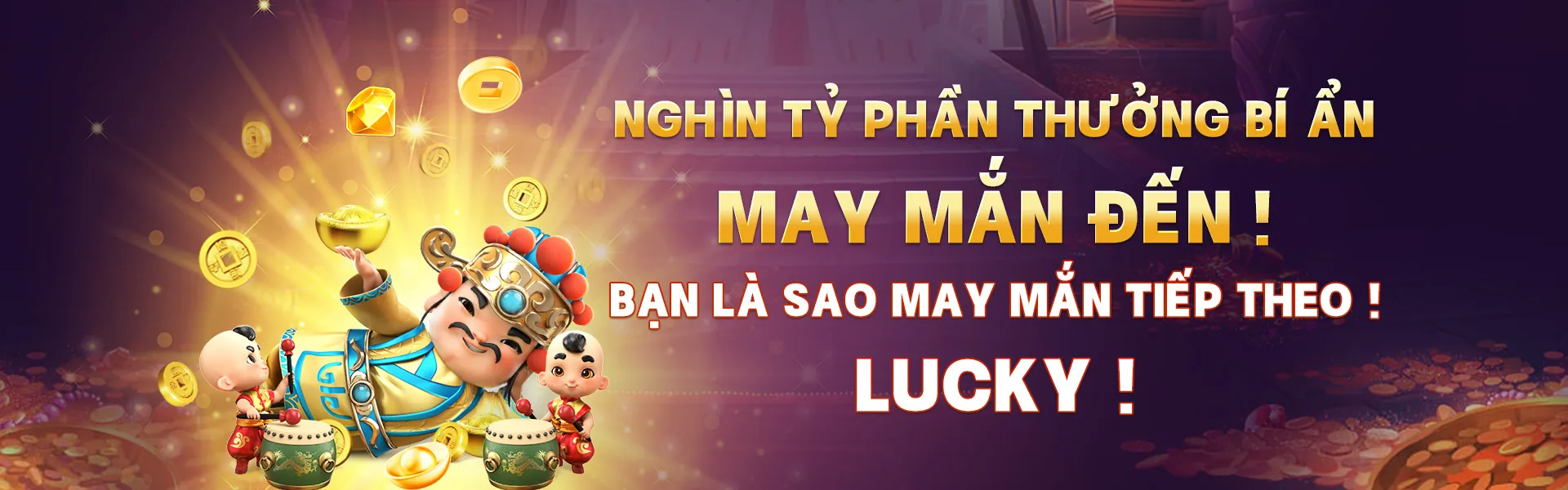 Hình ảnh chính VSBET Nổ Hũ 2026 với các biểu tượng slot game và jackpot lớn